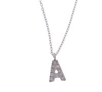 Collana Bolzoni in Oro bianco Diamante 0.06 Ct C0540-A - C0540-A